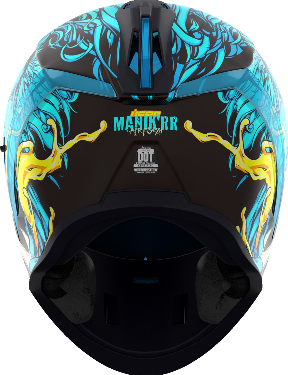 ICON Airform ManikRR MIPS Helmet 2XL Blue/Green Unisex - Image 4