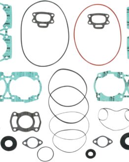 Vertex Complete Gasket Kit w/Oil Seals for PWC Black
