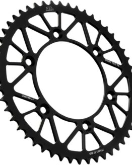 Black Aluminum Rear Sprocket - 51 Teeth 520 Pitch
