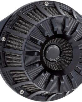Arlen Ness 15-Spoke Inverted Series Air Cleaner Kit - Black