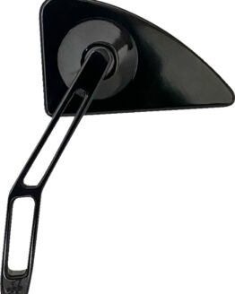 Pro-One Mini Tear Drop V2 Cut-Out Stem Mirror Black Left