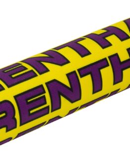 Renthal Vintage SX Crossbar Pad Yellow/Purple 10in Retro