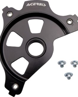 Acerbis Front Disc Cover Mount Kit Black For Yamaha YZ/WR/YZF Models
