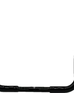 Fat Baggers 1-1/2in EZ Install Flat Top 14in Handlebar Black For Harley