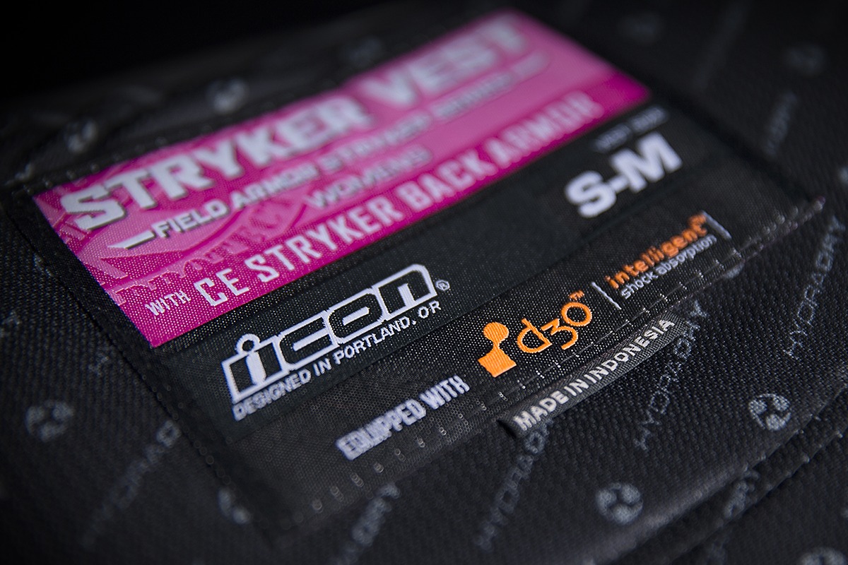 Stryker Field Armor Vest Black/Pink Large/X-Large - Image 17