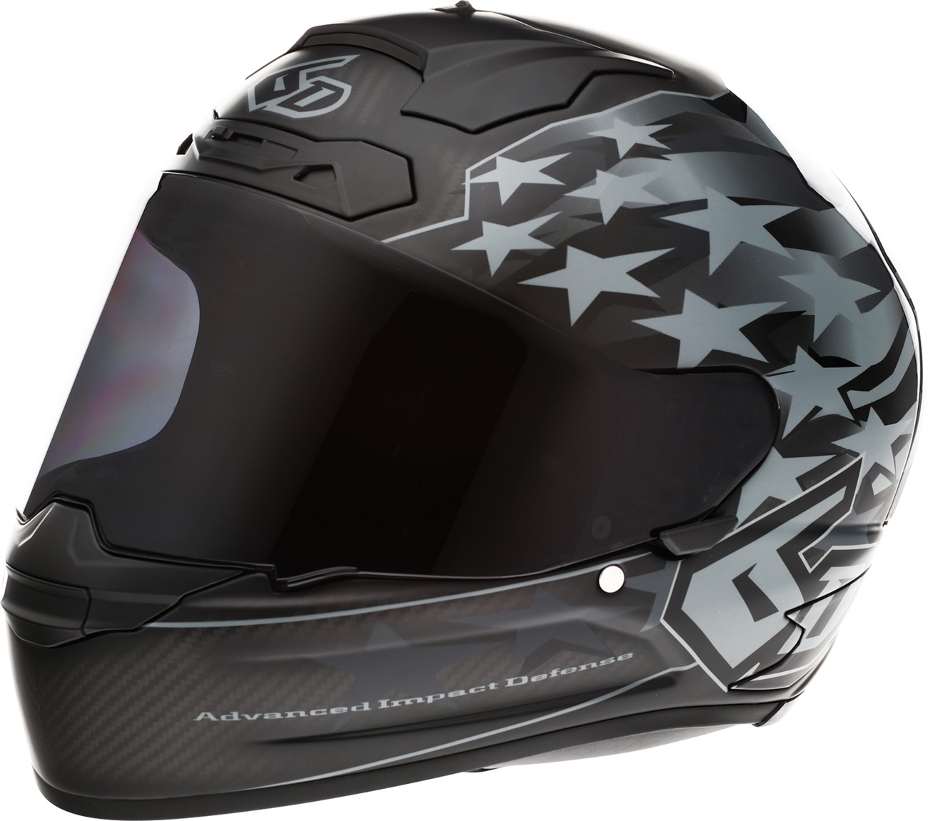 6D ATS-1R Patriot Full Face Helmet Black XL - Image 4