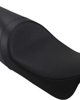 Predator Smooth Vinyl 2-Up Seat Black Low 1"