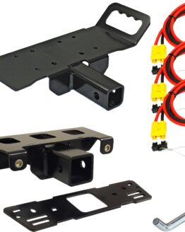 KFI Multi-Mount Winch Kit Polaris Ranger/Gravely 2in Receiver