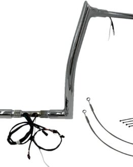 Fat Baggers EZ Install 16in Chrome Handlebar Kit For Road Glide