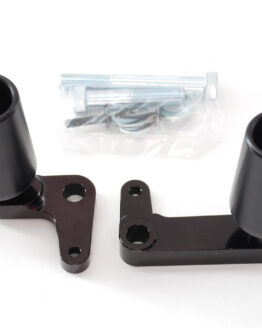 Graves Yamaha R1 No-Cut Frame Sliders Black Fits 2009-2014