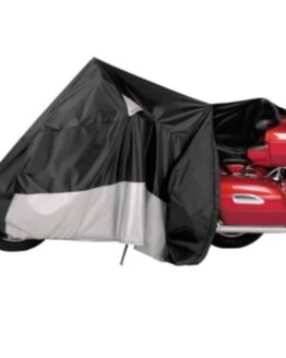 Dowco Guardian Weatherall Plus - EZ Zip Black Heavy Duty Motorcycle Cover - XXXL