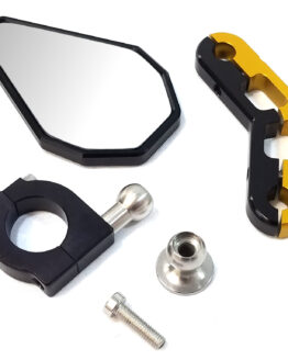 D-Axis Gold Bar End Mirror System