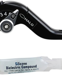 Halo Adjustable Folding Brake Lever - Black