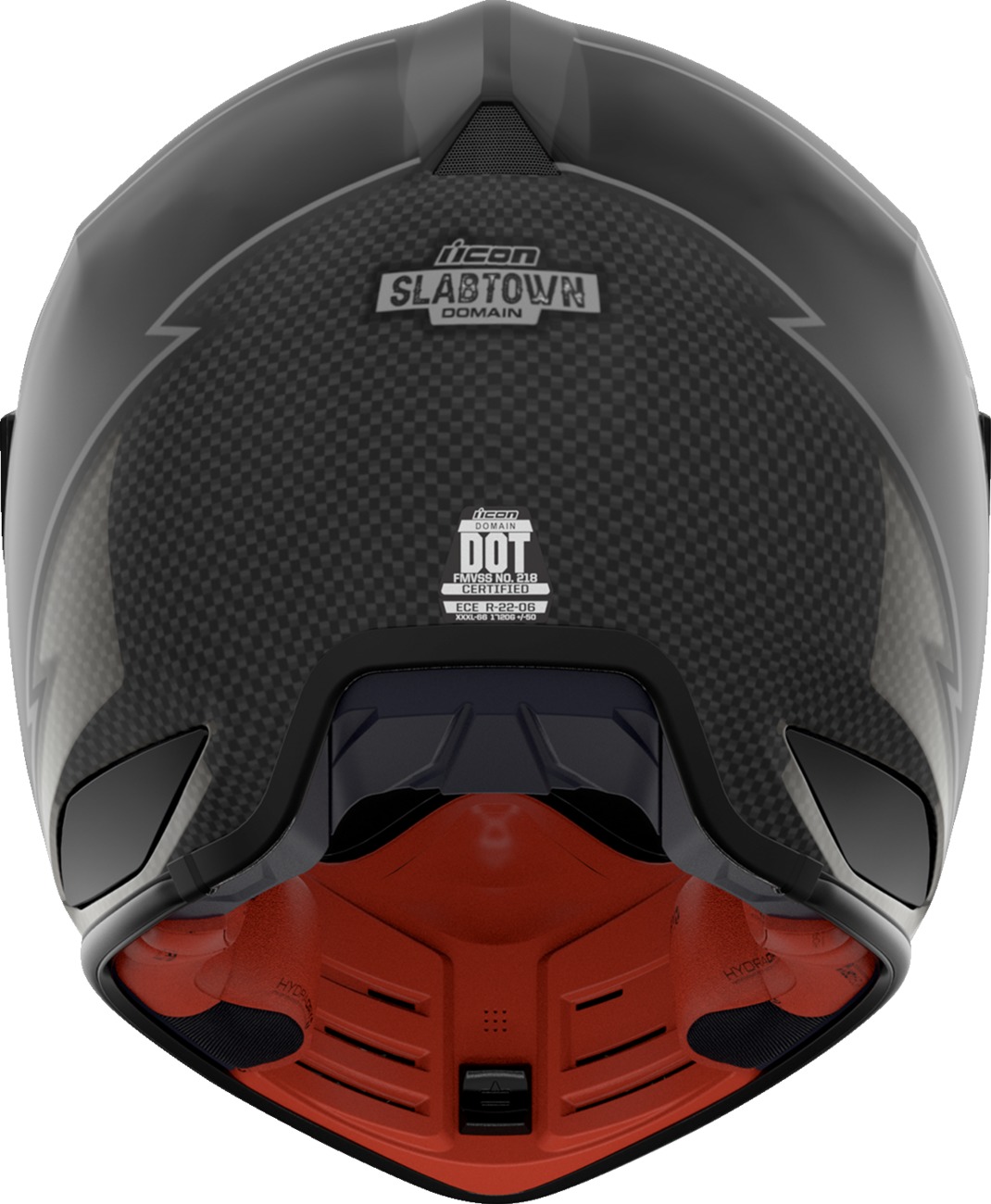 ICON Domain Slabtown Helmet Black Small - Image 3