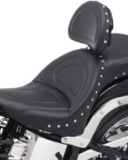 Explorer Special Studded 2-Up Seat Black Gel w/Backrest