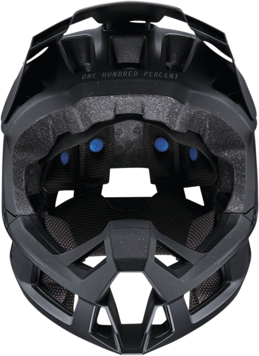 100% Trajecta Bike Helmet Black Medium - Image 4