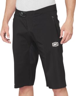 100% Men's Hydromatic Shorts Black Size 32