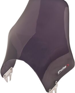 Puig 8" Universal Naked Windscreen Dark Smoke