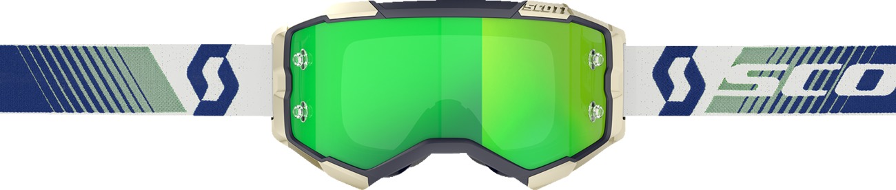 Scott Fury Goggle Blue/Green Green Chrome Lens Adult Unisex - Image 3