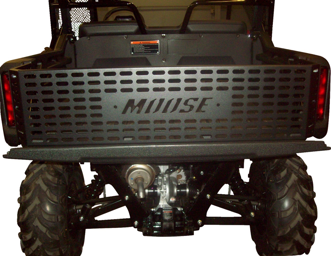 Moose Tailgate Extension Black for Honda Pioneer 1000 Deluxe - Image 4