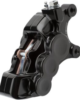 Arlen Ness Black Tech 4 Piston Front Left Brake Caliper 11.8"