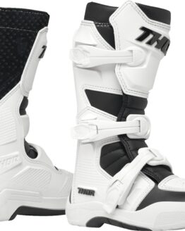 Thor Youth Blitz XR Boots White/Black Size 4