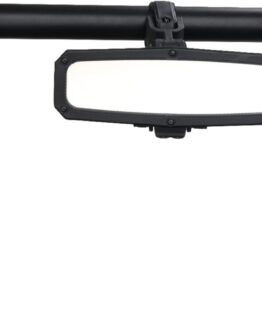 Moose UTV Rear View Mirror with LED Dome Light Black