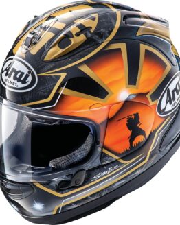 Arai Corsair-X Dani Samurai-2 Helmet 2XL Black/Orange