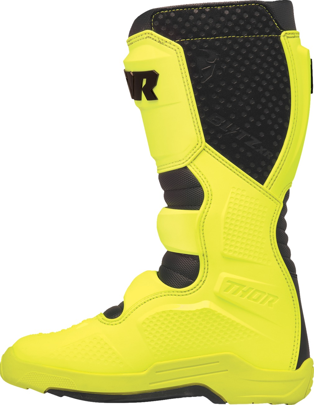 Thor Blitz XR Boots Fluorescent Acid Black Size 15 - Image 4