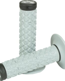 Renthal Dual Compound MX Grips Black/Gray