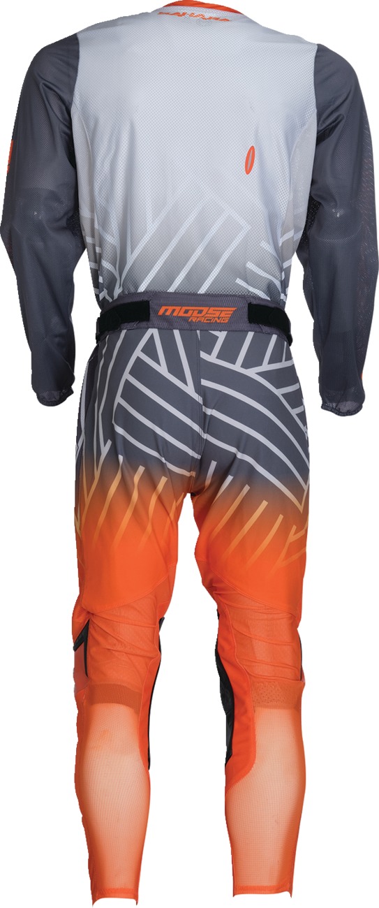 Moose Sahara Offroad Jersey Men's Small Gray Orange White - Image 3