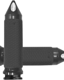 Avon Black Memory Foam Grips 1.5" for Motorcycles