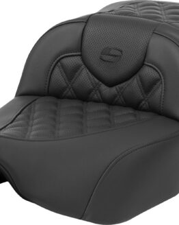 Saddlemen Roadsofa Extended Reach Seat Lattice Stitch Black FL 23-24