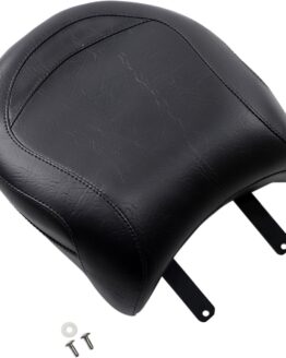 Plain Vinyl Pillion Pad Black Foam