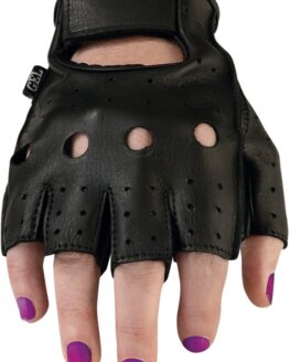 Z1R 243 Half Gloves Black Women's XL