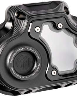 Performance Machine Vision Clutch Cover Black Ops For M8 Softail