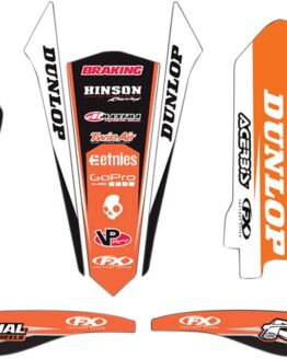 Factory Effex Standard Trim Kit Orange Fits 03-06 KTM 125-450 SX