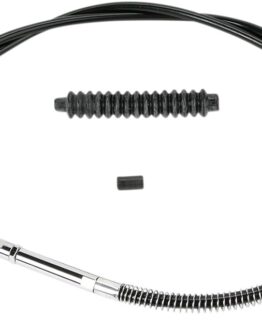 Barnett High-Efficiency Black Vinyl Clutch Cable Standard For Dyna Wide Glide
