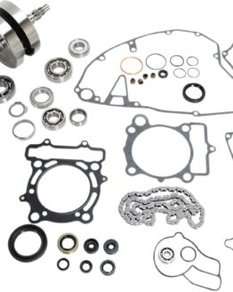 Vertex Engine Rebuild Kit w/ Crank, Piston, Gaskets For 06-08 KX250F