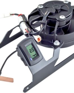 Trail Tech Digital Radiator Fan Kit Black For KTM 250-530 EXC XC-F SX-F