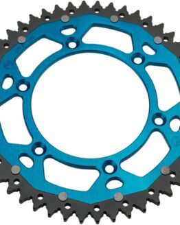 49T Blue Dual Metal Rear Sprocket