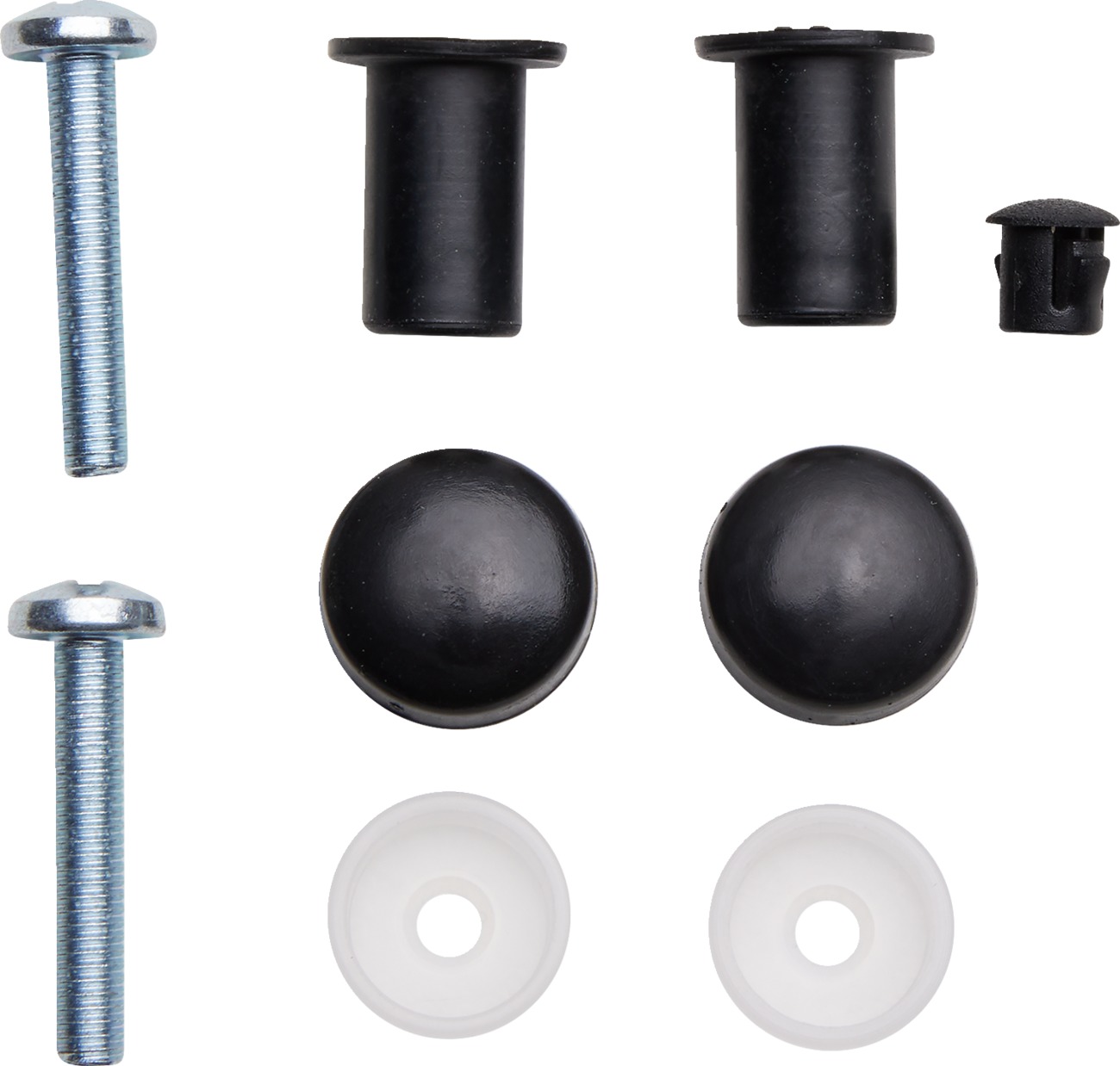 Powermadd Cobra Mid Windshield Clear/Black 17in For Arctic Cat ProCross/ProClimb - Image 3