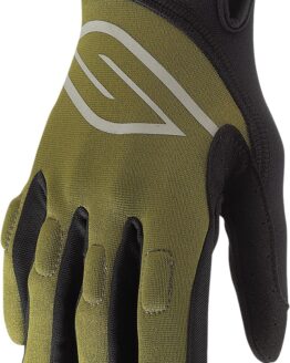 Circuit Perforated Watercraft Gloves - Olive/Black Unisex Adult Small