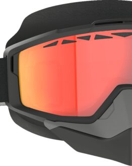Scott Split OTG Snow Goggle Black/White Light Sensitive Red Chrome