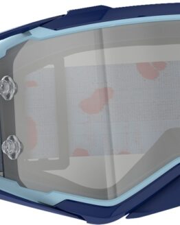 Scott Prospect Ethika Goggles Blue/Red Silver Chrome Lens Adult