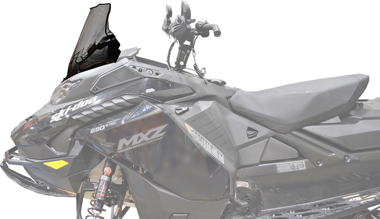 Powermadd Gen5 Low Tinted Windshield 14in for Ski-Doo Gen5 Models - Image 6