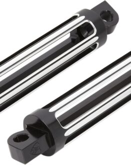 Arlen Ness 10-Gauge Black Footpegs