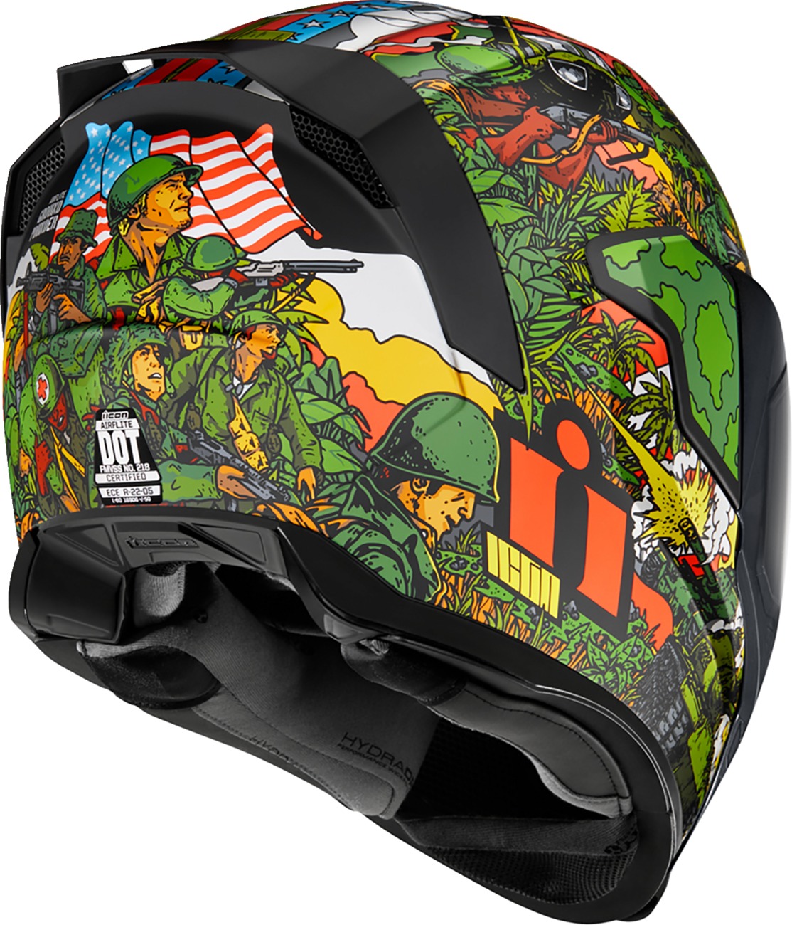 Airflite GP23 Helmet Green XL - Image 4