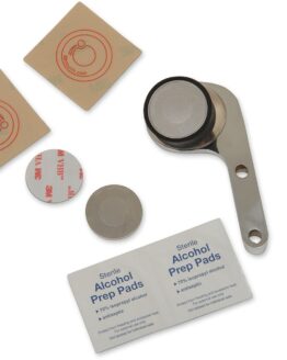 Klock Werks iOmounts Device Mount Handlebar Right Chrome For Harley-Davidson