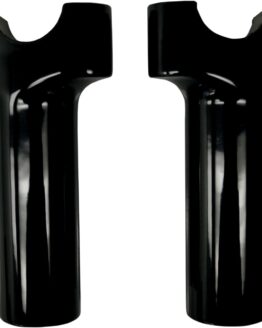 Buffalo Straight Handlebar Risers 4" Gloss Black
